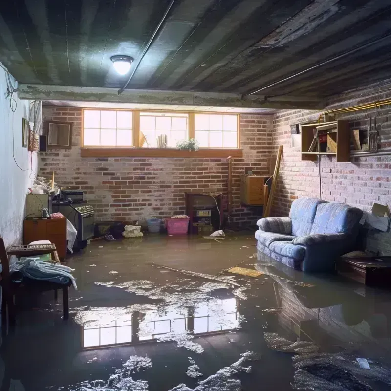 Flooded Basement Cleanup in Bridgeport, WA